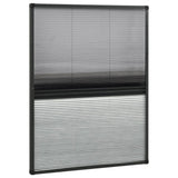 Plisse Insect Screen For Windows Aluminium 80X100Cm With Shade