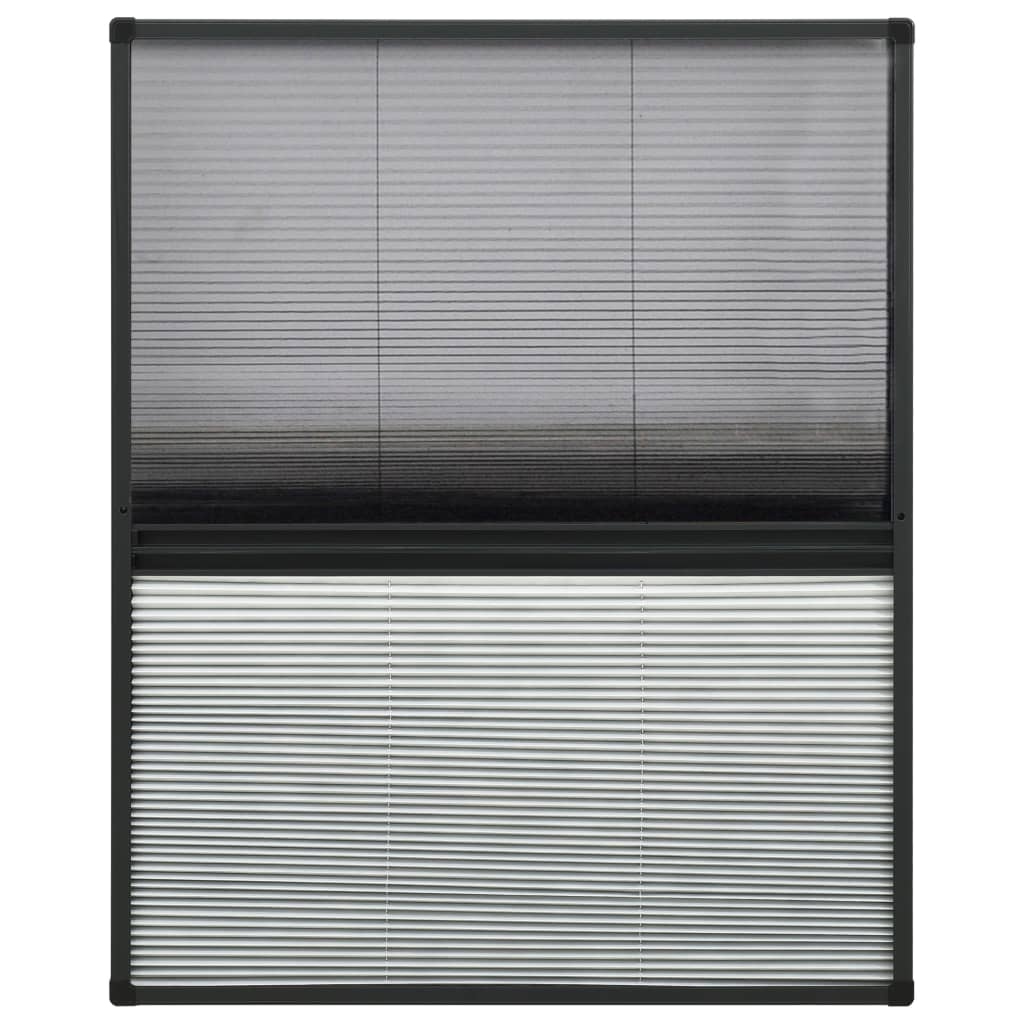 Plisse Insect Screen For Windows Aluminium 80X100Cm With Shade