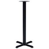 Bistro Table Leg Black Cast Iron