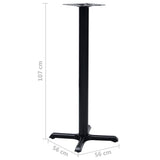 Bistro Table Leg Black Cast Iron