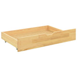 Bed Frame With 2 Drawers Without Mattress 90X200 Cm