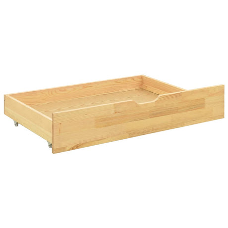Bed Frame With 2 Drawers Without Mattress 90X200 Cm