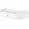 Bed Frame With 2 Drawers Without Mattress 90X200 Cm