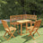 4 Piece Bistro Set Solid Acacia Wood