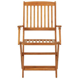 3 Piece Folding Garden Dining Set Solid Acacia Wood 70 Cm