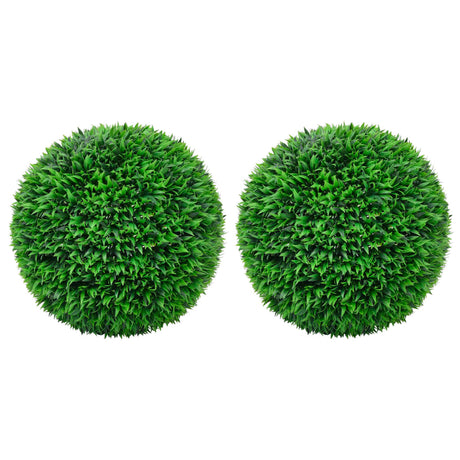 Artificial Boxwood Balls 2 Pcs