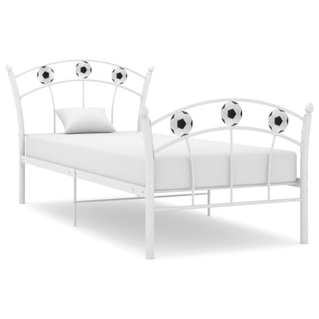 Bed Frame Without Mattress Metal 90X200 Cm