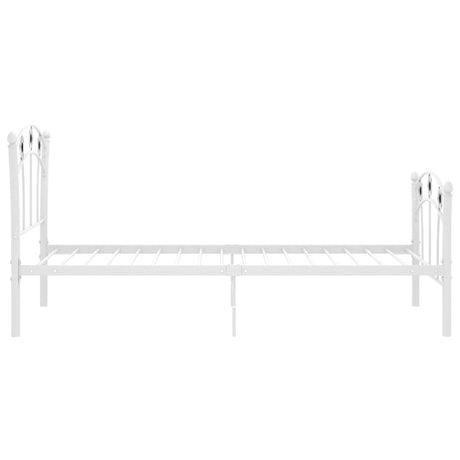 Bed Frame Without Mattress Metal 90X200 Cm