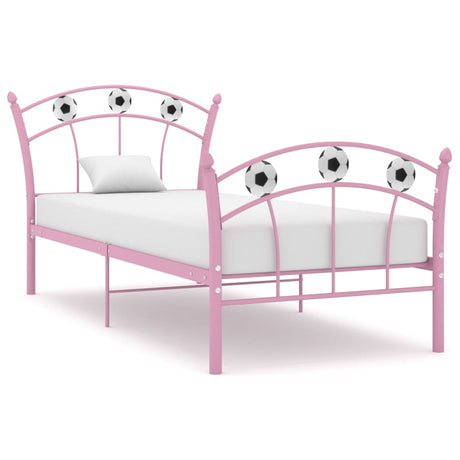 Bed Frame Without Mattress Metal 90X200 Cm