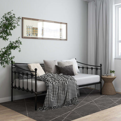 Sofa Bed Frame Without Mattress Metal 90X200 Cm