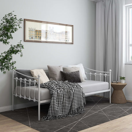 Sofa Bed Frame Without Mattress Metal 90X200 Cm