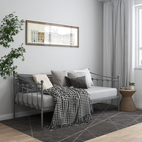 Sofa Bed Frame Without Mattress Metal 90X200 Cm