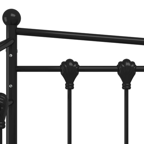 Pull-Out Sofa Bed Frame Without Mattress Metal 90X200 Cm