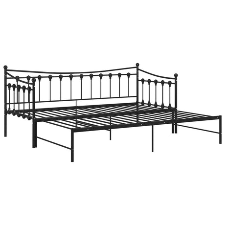 Pull-Out Sofa Bed Frame Without Mattress Metal 90X200 Cm