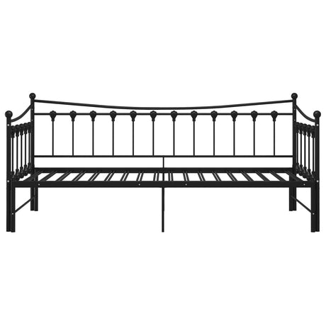 Pull-Out Sofa Bed Frame Without Mattress Metal 90X200 Cm