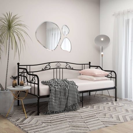 Sofa Bed Frame Without Mattress Metal 90X200 Cm