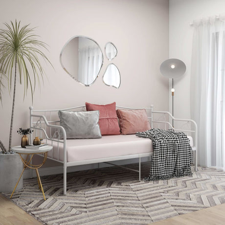 Sofa Bed Frame Without Mattress Metal 90X200 Cm
