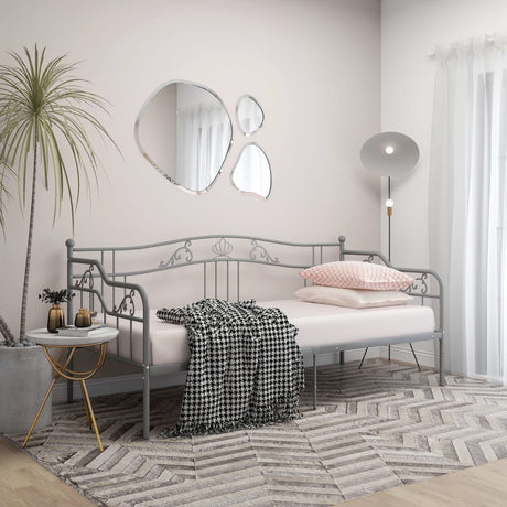 Sofa Bed Frame Without Mattress Metal 90X200 Cm
