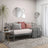Pull-Out Sofa Bed Frame Without Mattress Metal 90X200 Cm