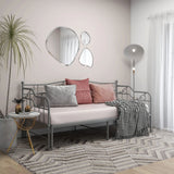Pull-Out Sofa Bed Frame Without Mattress Metal 90X200 Cm