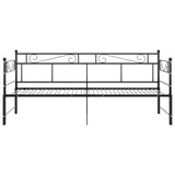 Pull-Out Sofa Bed Frame Without Mattress Metal 90X200 Cm