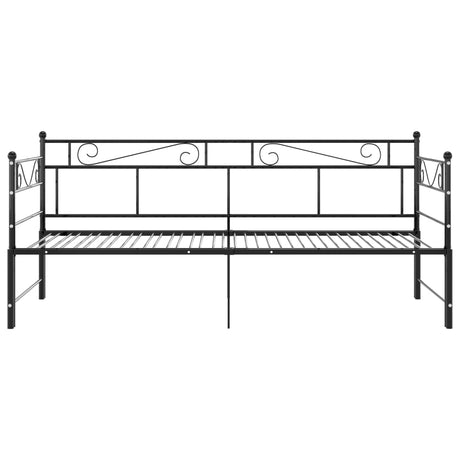 Pull-Out Sofa Bed Frame Without Mattress Metal 90X200 Cm