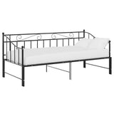 Pull-Out Sofa Bed Frame Without Mattress Metal 90X200 Cm