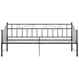 Pull-Out Sofa Bed Frame Without Mattress Metal 90X200 Cm