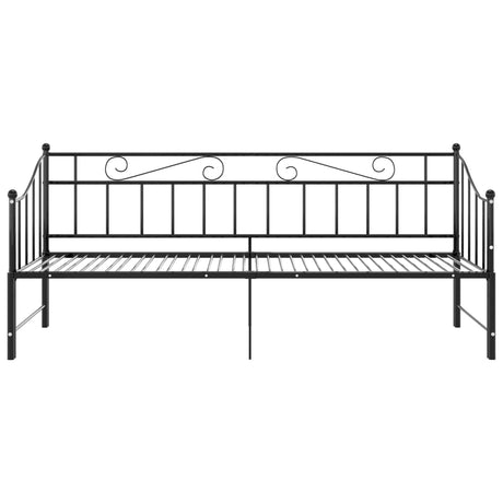 Pull-Out Sofa Bed Frame Without Mattress Metal 90X200 Cm