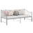 Pull-Out Sofa Bed Frame Without Mattress Metal 90X200 Cm