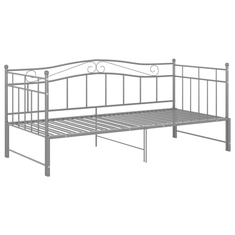 Pull-Out Sofa Bed Frame Without Mattress Metal 90X200 Cm