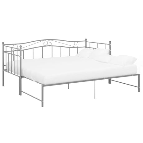 Pull-Out Sofa Bed Frame Without Mattress Metal 90X200 Cm