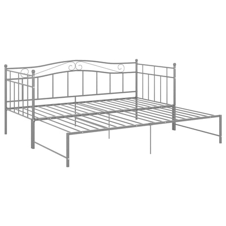 Pull-Out Sofa Bed Frame Without Mattress Metal 90X200 Cm