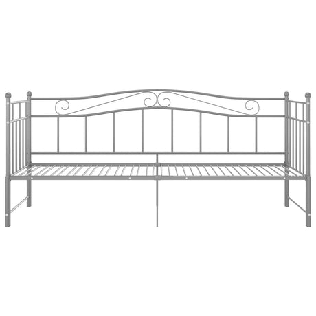 Pull-Out Sofa Bed Frame Without Mattress Metal 90X200 Cm