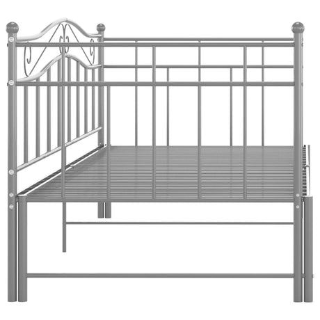 Pull-Out Sofa Bed Frame Without Mattress Metal 90X200 Cm