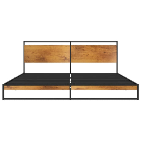 Bed Frame Without Mattress Metal Super King