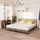 Bed Frame Without Mattress Metal Super King