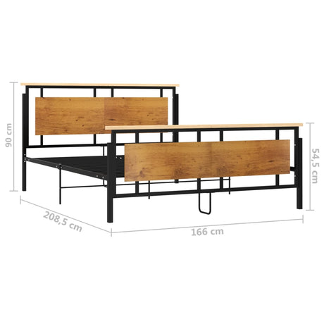 Bed Frame Without Mattress Metal