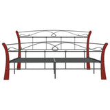 Bed Frame Without Mattress Black Metal