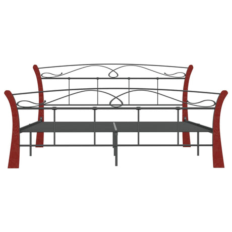 Bed Frame Without Mattress Black Metal