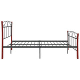 Bed Frame Without Mattress Black Metal
