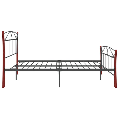 Bed Frame Without Mattress Black Metal