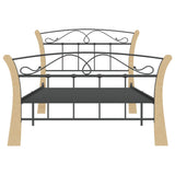 Bed Frame Without Mattress Black Metal