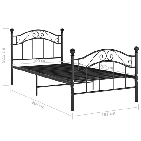 Bed Frame Without Mattress Metal