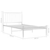 Bed Frame Without Mattress Metal