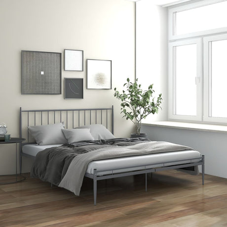 Bed Frame Without Mattress Metal Super King