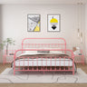 Bedside Cabinet 45X34.5X60.5 Cm Metal And Glass