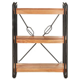 3-Tier Bookcase 60X30X Solid Acacia Wood