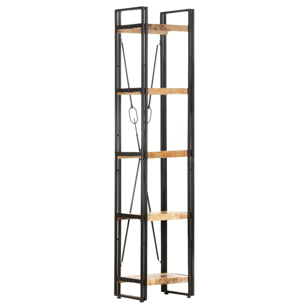 3-Tier Bookcase 60X30X Solid Acacia Wood