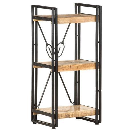 3-Tier Bookcase 60X30X Solid Acacia Wood